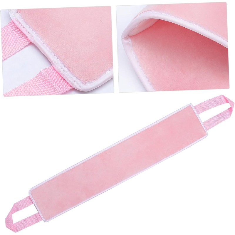 Healvian Banda Aplicadora de Bronceado Espalda de Fibra Rosa Que