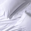 Royal Tradition Solid 650-Thread-Count, Cotton-Blend King 4PC Bed Sheets Set,