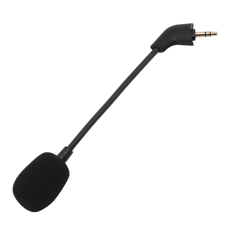Flexible Microphone, 3.5mm Plug Omni Directional Detachable Game Mic Replacement
