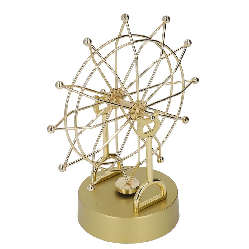 Electronic Ferris Wheel Desk Toy Magnetic Rotation Perpetual Motion Home