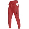 Men's Athletic Joggers (red,M)