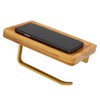 Wall Mounted Paper Towel Holder Tissue Roll Paper Rack Organizer
