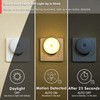 myCozyLite Night Light Socket Motion Sensor LED Night Light Warm