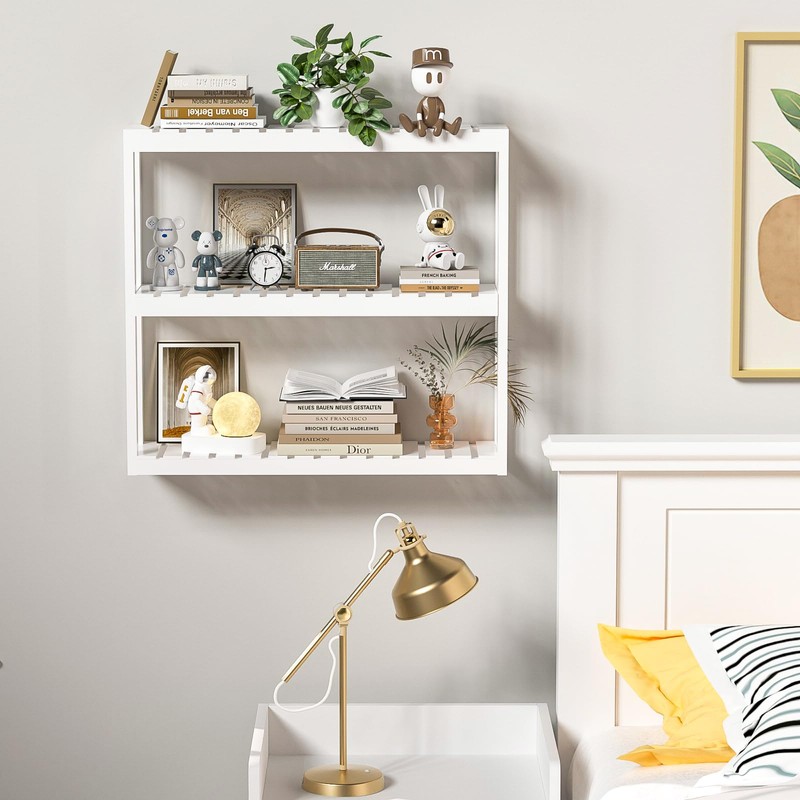 Domax Bathroom Shelves Over Toilet Storage - 3 Tier Wall