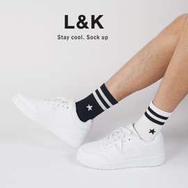 L&K-II 92201VA 12/24 Pairs of Trainer Socks for Men and Women Breathable Cotton in Black White and Grey, 12 pairs-2888, 35 - 38