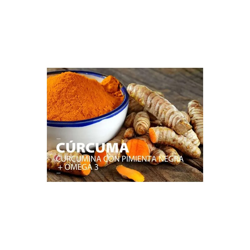 Naturagel Cúrcumacurcumina+pimienta Negra+omega 3 30 Cap Sabor Sin Sabor