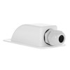 Offgridtec© Roof Guide 1-Way White for Cable Outer Diameter 3-12