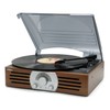 Jensen JTA-222 3-Speed Turntable, case