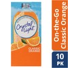 Crystal Light On The Go Sunrise Classic Orange Drink Mix,