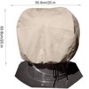 4Pack Turbine Roof Vent Cover Turbine Ventilator Protector Shield 20"x20"inches(51cm51cm)