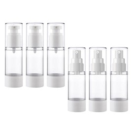 6-Piece Vacuum Dispensing Bottles, Travel Supplies, Cosmetic Containers, Skin Care Product Dispensing Bottles, Reusable Dispensing Bottles