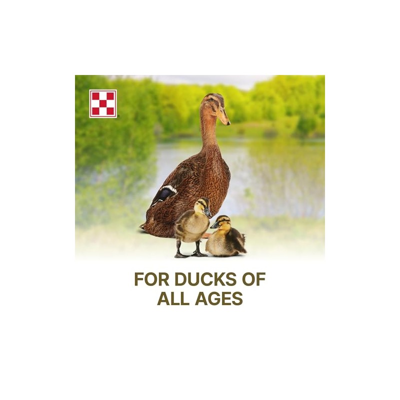 Purina Duck Feed for All Life-Stages, Nutritionally Complete (10 lbs)