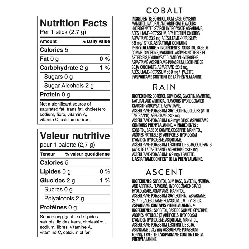 Wrigley’s 5 Sugar-free Gum, Variety Pack, 15 sticks, 12-pack