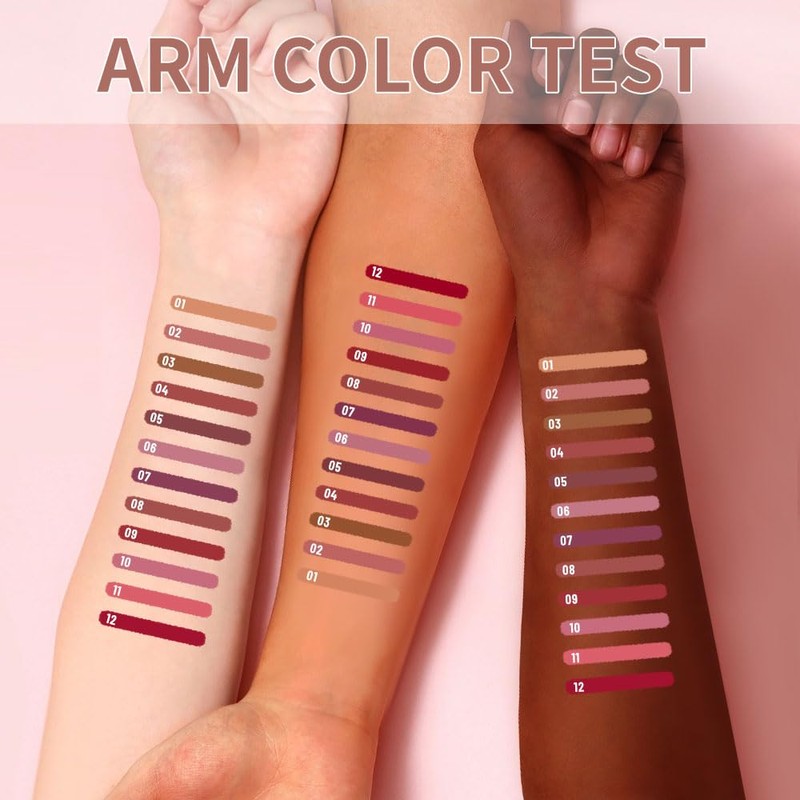 Hxssll Blush Pink Liquid Lip Liner Stain, 24 Hour Longwear