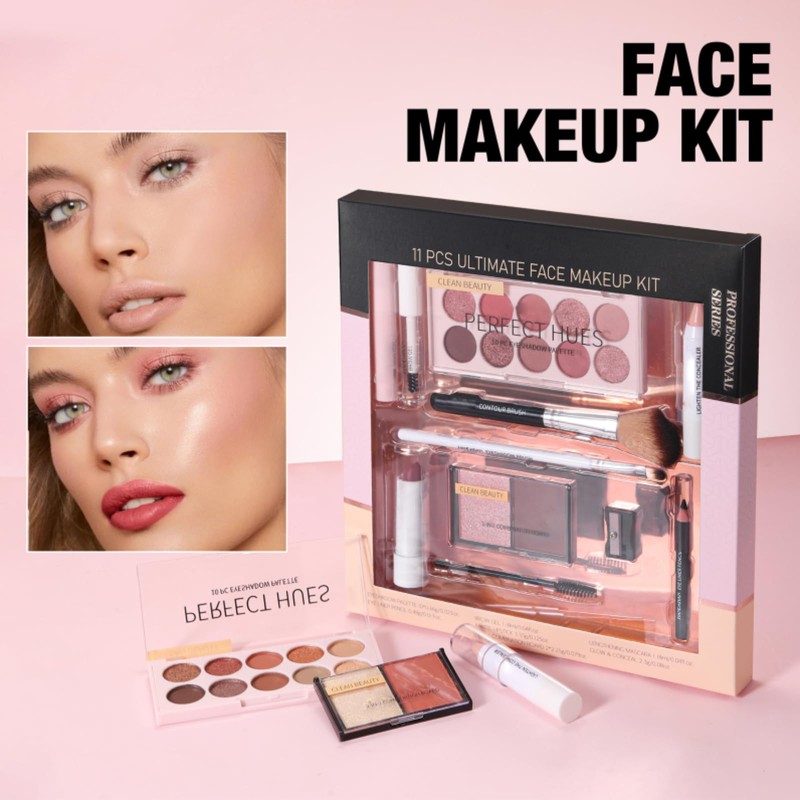 All-in-one Makeup Set for Women, Portable Make Up Set for