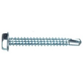Hillman Fasteners Self-Drilling Screws, Hex, #8-18 x 1-In., 75-Pk. 41544
