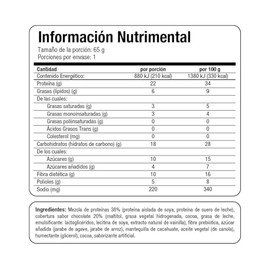 EVOLUTION, Barra de Proteína de Suero de Leche y Soya, Protein Bar, Suplemento Alimenticio, Post Workout, Sabor Chocolate, Caja con 6 Barras, 65g por Barra (6 barras, Chocolate)