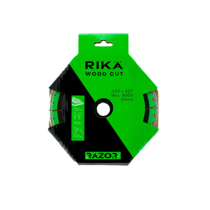 Rikä TCTR006 Razor Pro TCT Circular Saw Blade 165mm x