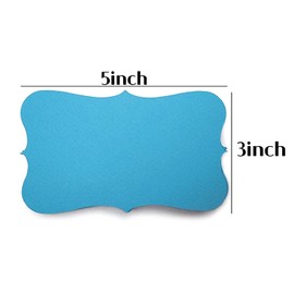 PPAPPAPPIYO 3x5 index card/Set of 72 Blank index cards 180gsm (BLUE)