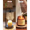 Candle Warmer Lamp with Timer Dimmer and 3 Bulbs, Candle