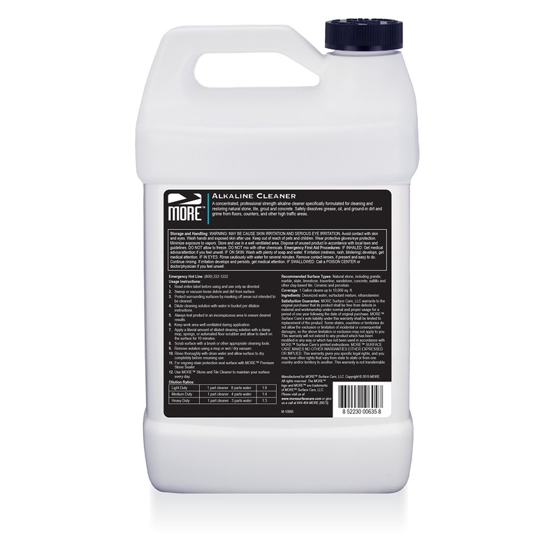 MORE Alkaline Heavy Duty Cleaner & Degreaser for Cleaning, Oil