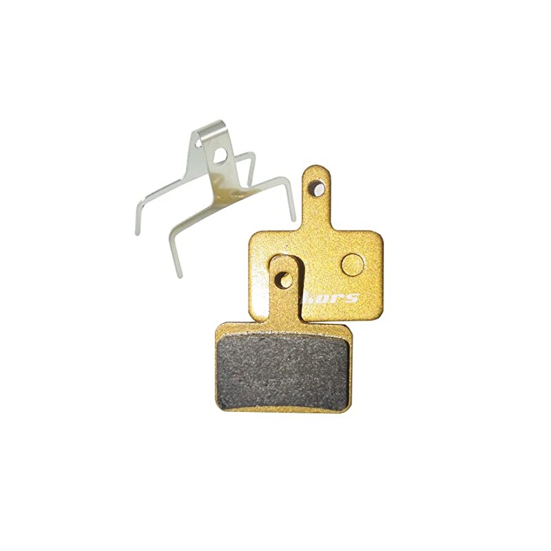 Gekors Metallic Bicycle Disc Brake Pads for Shimano/Tektro/TRP, 1 Pair