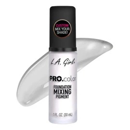 Base De Maquillaje Liquido La Girl Pro Color Matte 30 Ml Tono White Producto de Alta Calidad                                                          