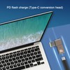 Yctze USB C to Slim Tip Adapter, 100W 5A PD