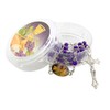 Body of Christ First Communion Rosary with Box Case, 18 Inch