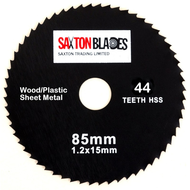 Saxton 85mm HSS Circular Saw Blade Pack A Worx Worxsaw