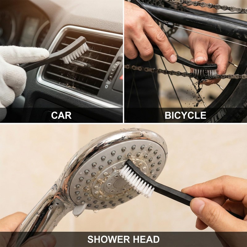 10 Pcs Small Cleaning Brushes Double-Ended Detail Cleaning Brush