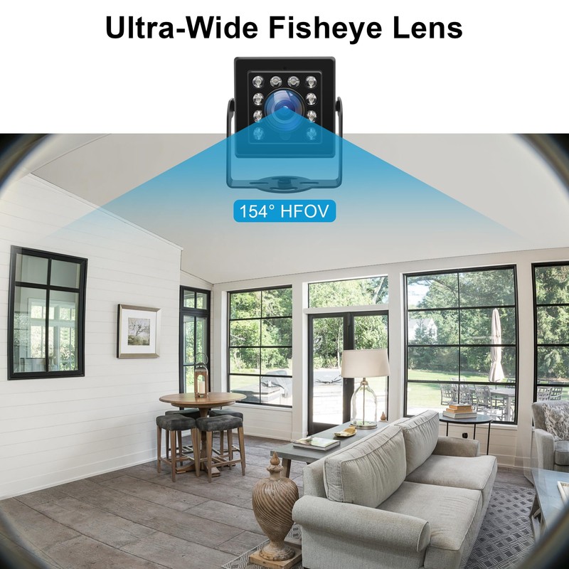 QILOVE 1080P Day & Night Vision USB Camera, UVC Webcam