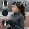 Waterproof Gloves, Touchscreen Fishing Gloves for Men with Flip Cap,
