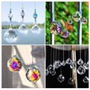 Multicoloured Feng Shui Faceted Crystal Ball Prism 30 mm Suncatcher