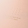 Midori 15338006 Paper Pad, Color Dot Grid, Pink