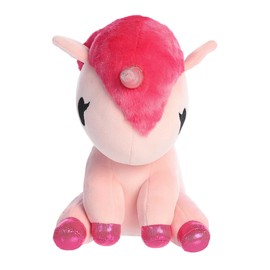 Aurora® Enchanting ©Tokidoki Bellina Stuffed Animal - Bright & Colorful Design - Showpiece Plush - Pink 10 Inches