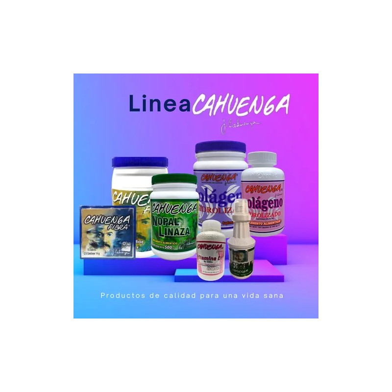 Colágeno Hidrolizado Cahuenga 500 Mg, 120 Cápsulas.