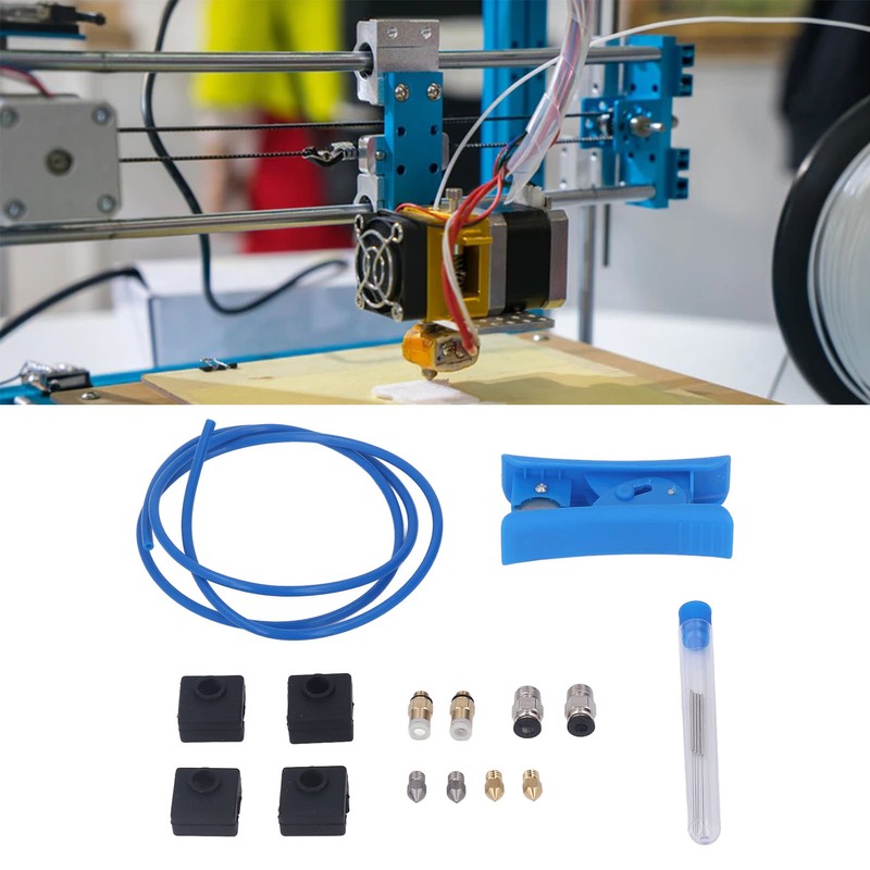 3D Printer Accessories MK8 Nozzles Pneumatic Connector Fittings PTFE Pipe