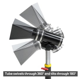 BMWOOD Deluxe Variable Height Dust Extraction Hood with Flexible Rubber Cuff for Interchangable Dust Hood.