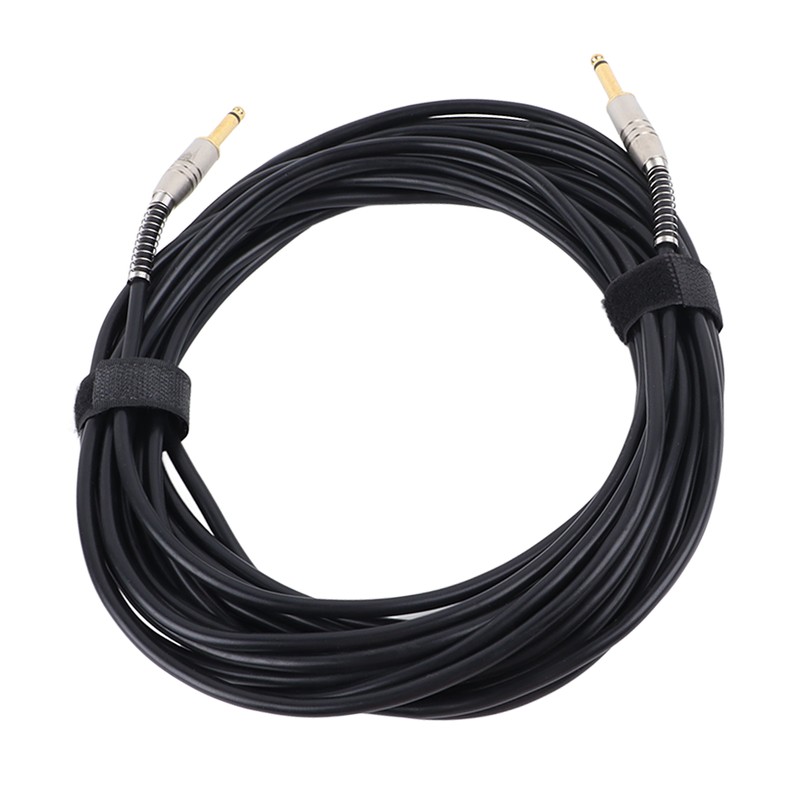 6.35mm Instrument Cable Noise Reduction Audio Device Connection Cable for