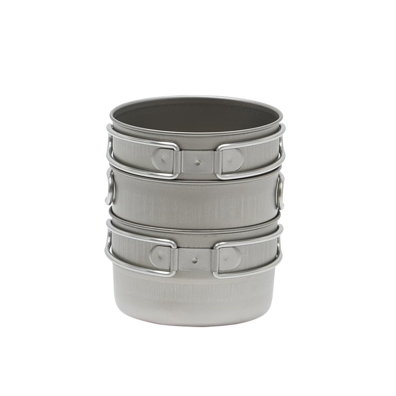 Belmont BM-424 Titanium Trail Cup 280 Fold Handle Made in