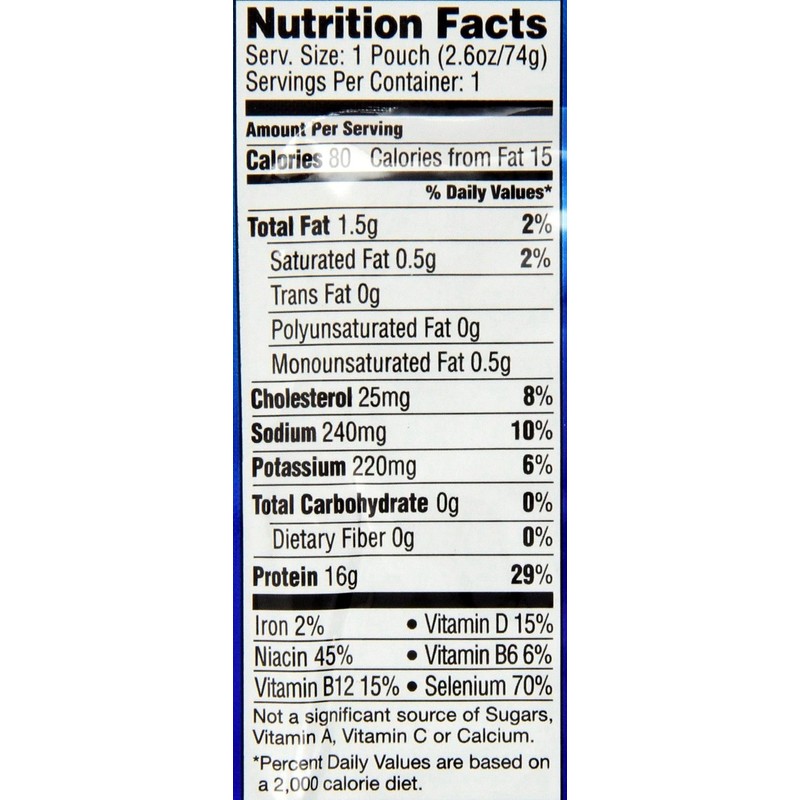 StarKist Albacore White Tuna in Water, 2.6-Ounce Pouch (Pack of