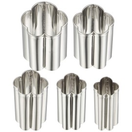 遠藤商事 手造ri Industrial 抜型 (5 Pieces Set) Horizontal Plum bnk09004