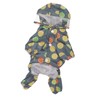 Dog Raincoat Hooded Reflective Windproof Breathable Lightweight Pet Rain Jacket