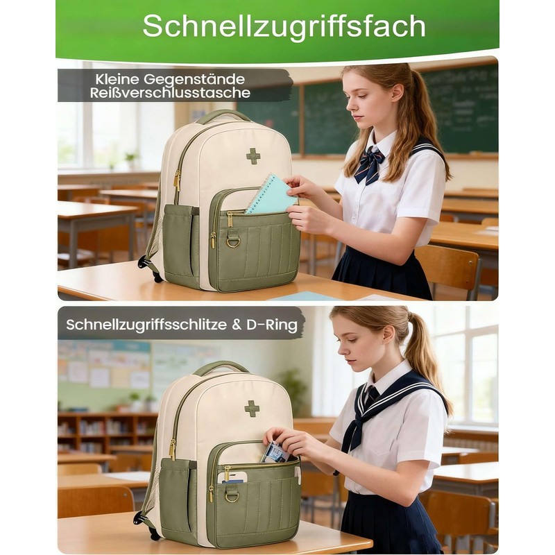MATEIN Backpack Olive Green