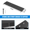 Eegoowa 4-Pack Countertop Support Brackets Hidden Countertop Support 0.25" Thick