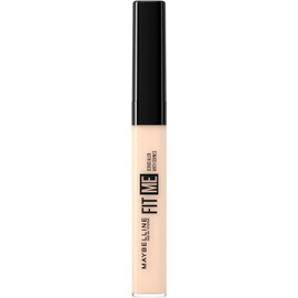 Maybelline New York Fit Me Concealer, Light Liquid Formula, Excellent Coverage, Anti-Fatigue Finish, 08 Nude, 6.8 ml