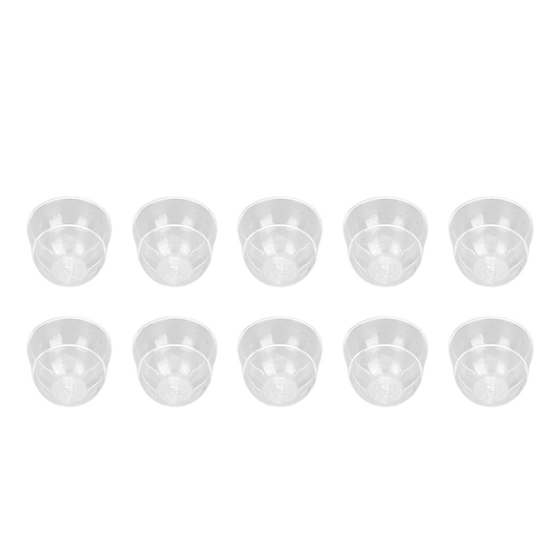10Pcs Sound Amplifier Tips Silicone Anti Static Noise Reduction Double