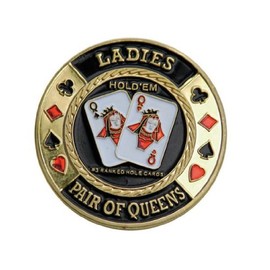 Poker Card Guards | Ladies Card Guard (Single)