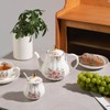 Sweejar Royal Teapot, Ceramic Tea Pot with Removable Stainless Steel